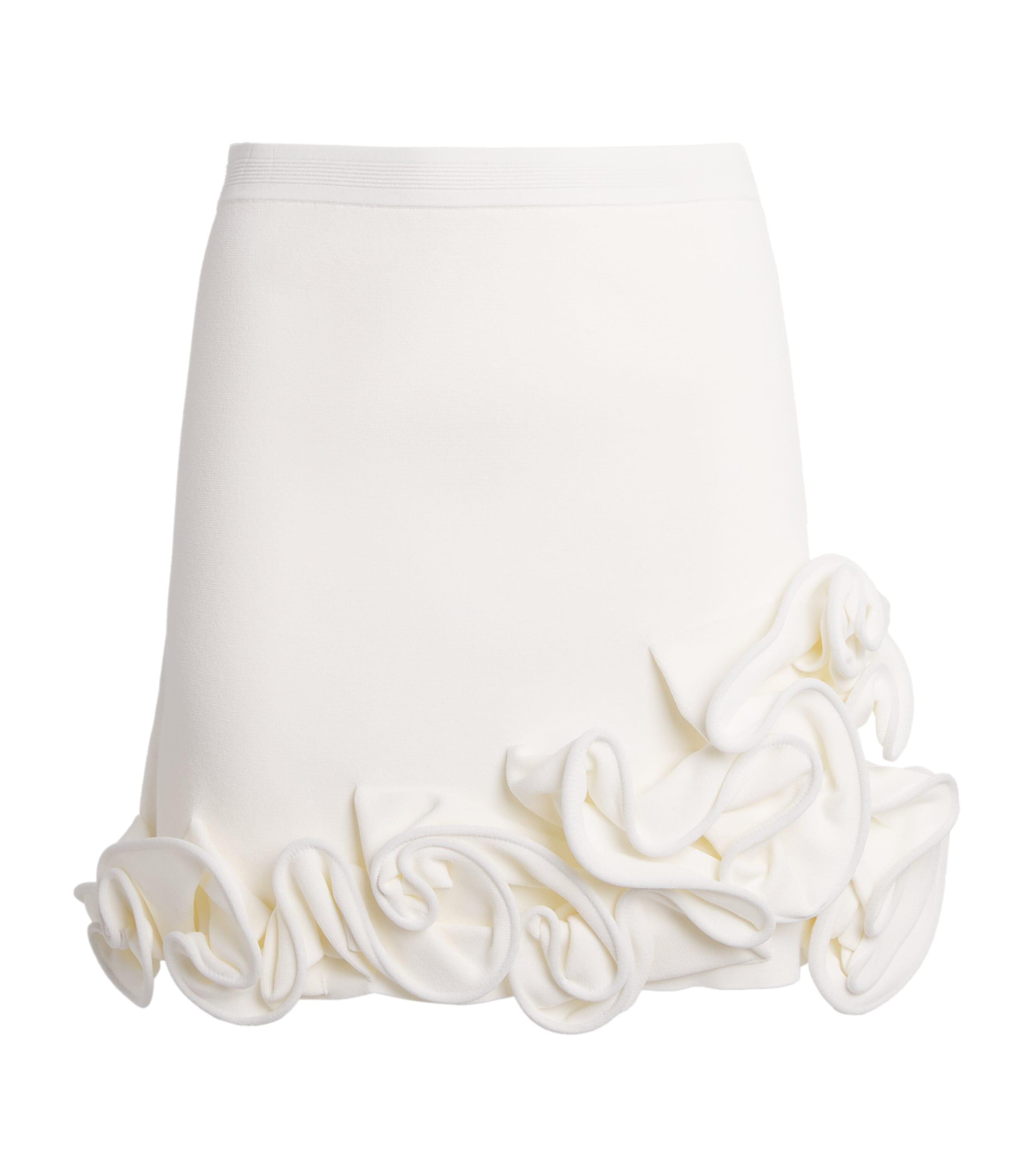 Sandro Paris Knitted Floral Mini Skirt by SANDRO PARIS