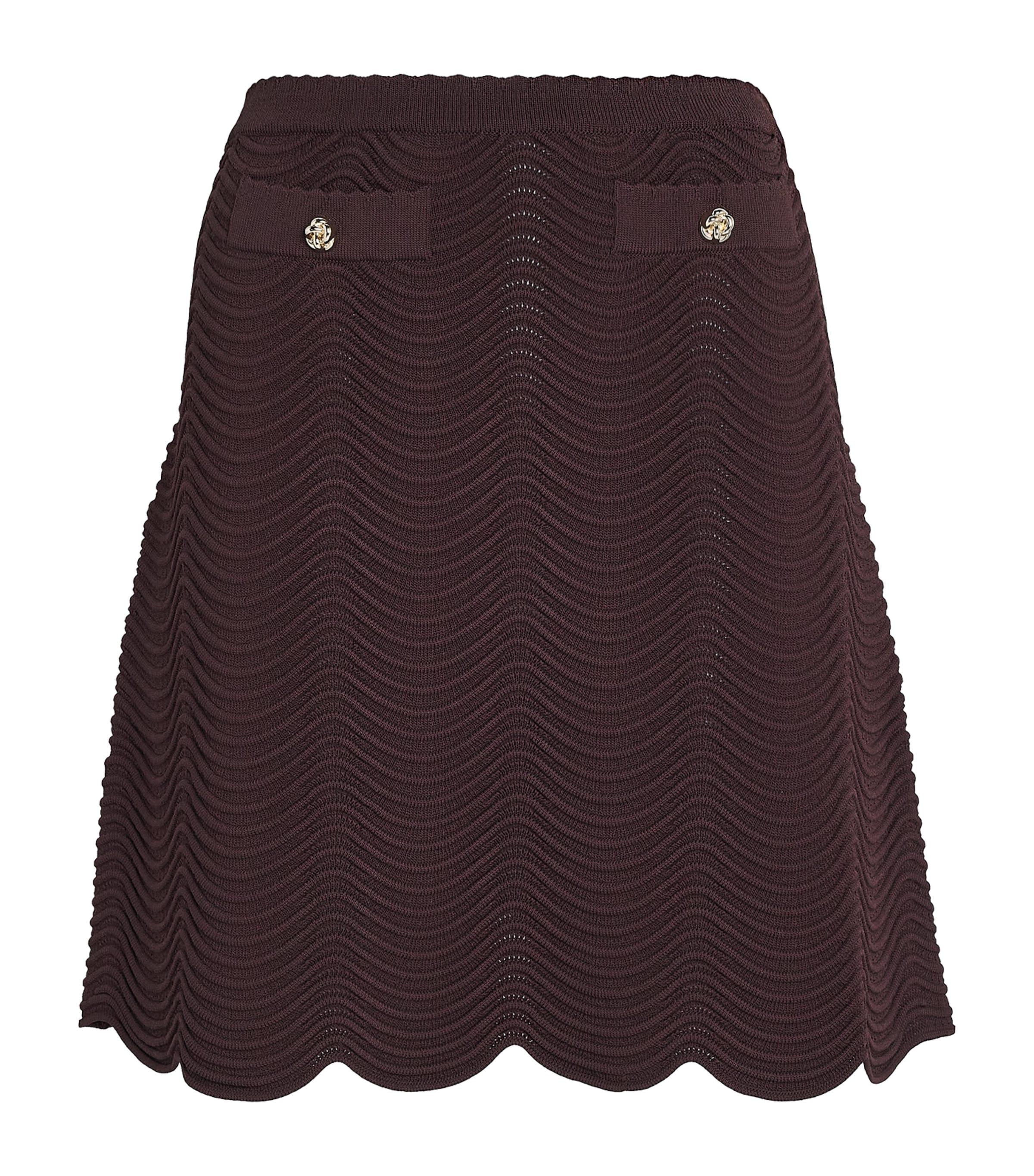 Sandro Paris Knitted Mini Skirt by SANDRO PARIS
