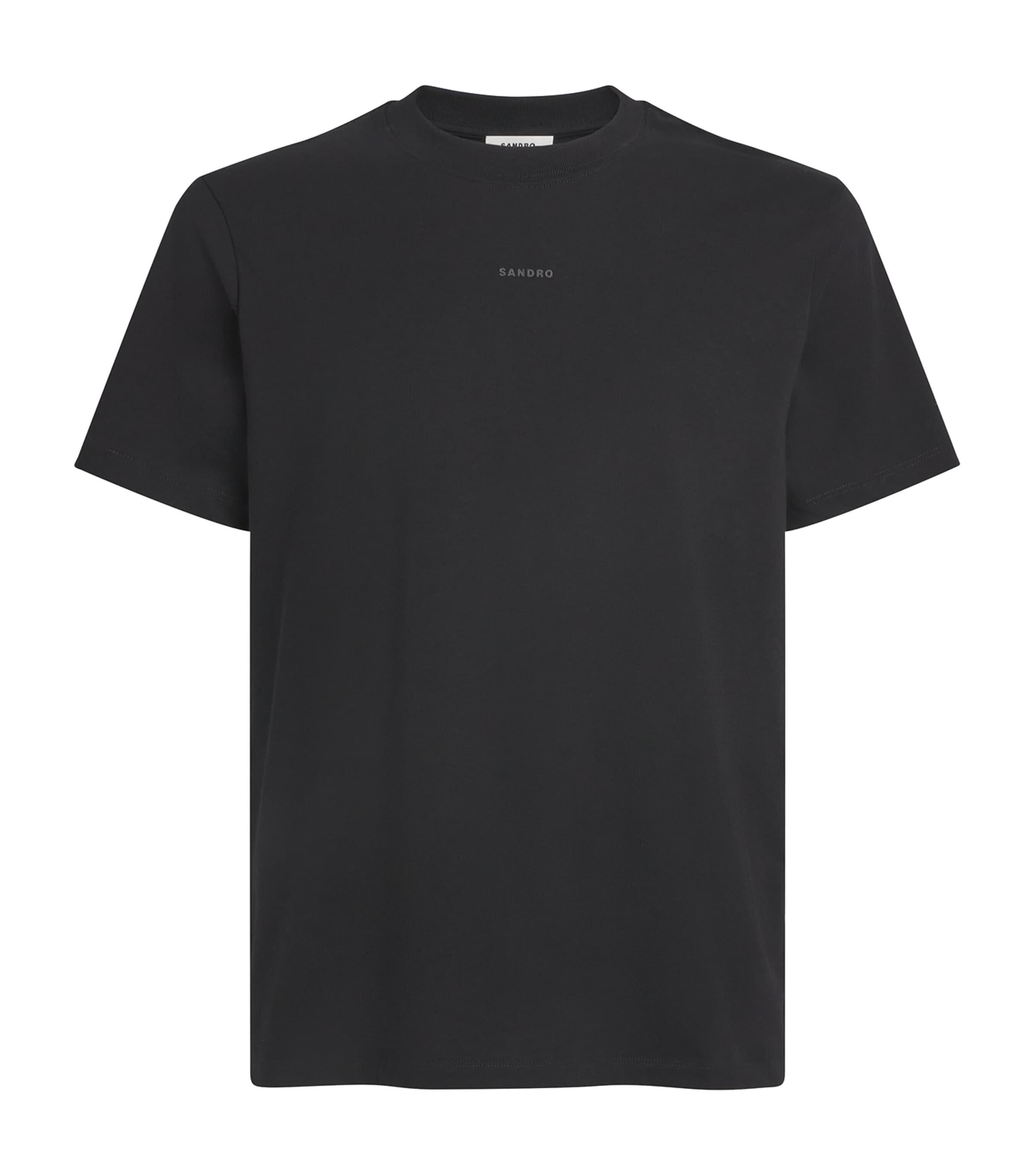 Sandro Paris Organic Cotton Logo T-Shirt by SANDRO PARIS