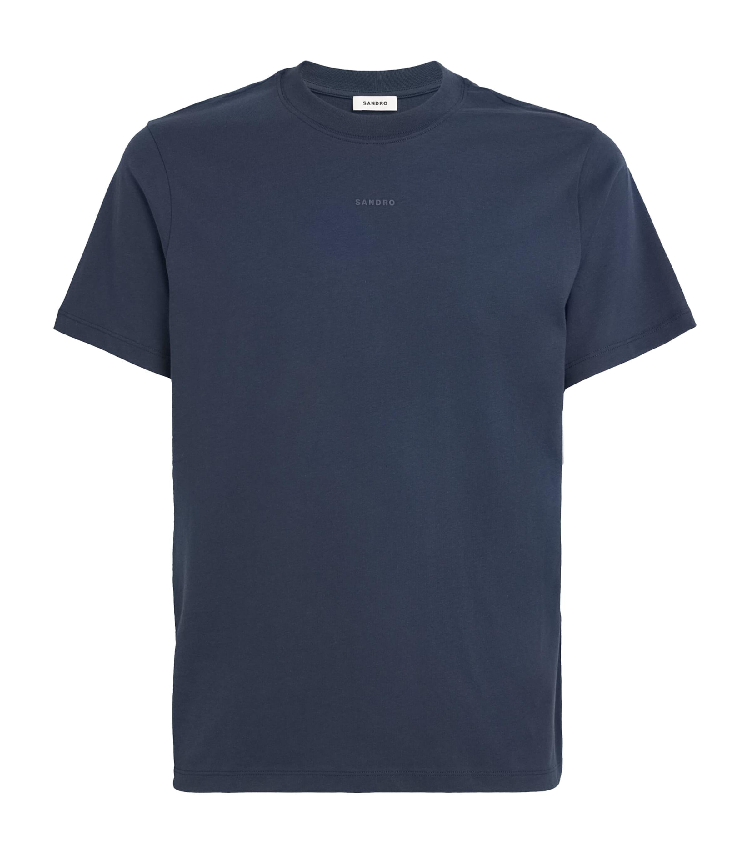 Sandro Paris Organic Cotton Logo T-Shirt by SANDRO PARIS