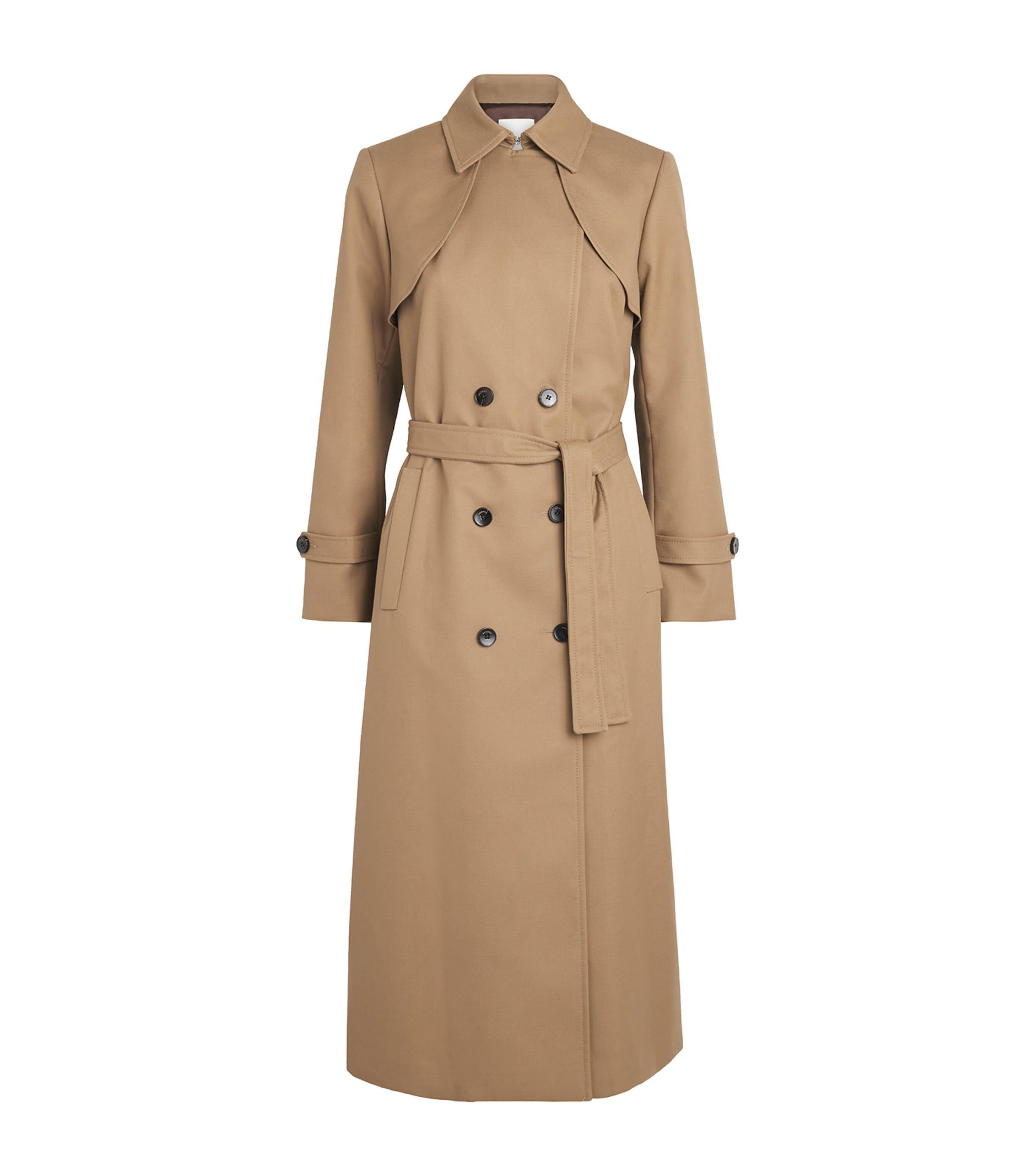 Sandro Paris Pleated Trench Coat by SANDRO PARIS