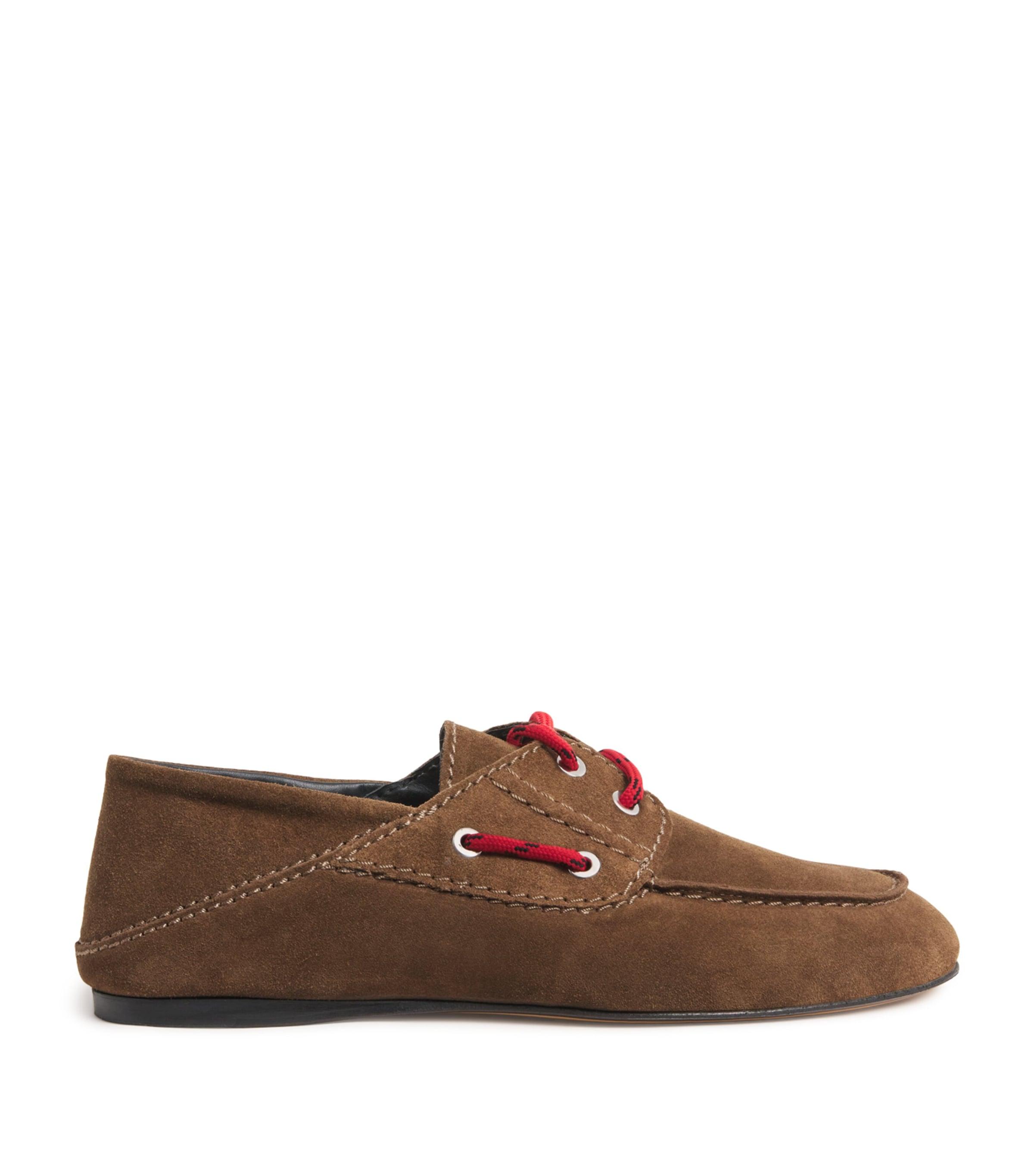 Sandro Paris Suede Boat Shoes by SANDRO PARIS