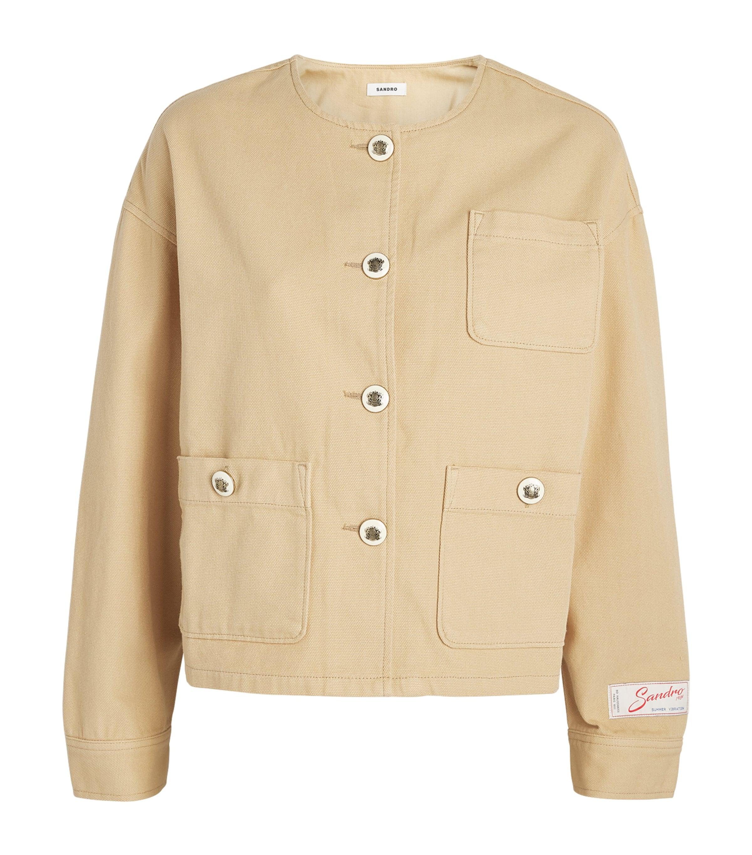 Sandro Paris Twill Jacket by SANDRO PARIS