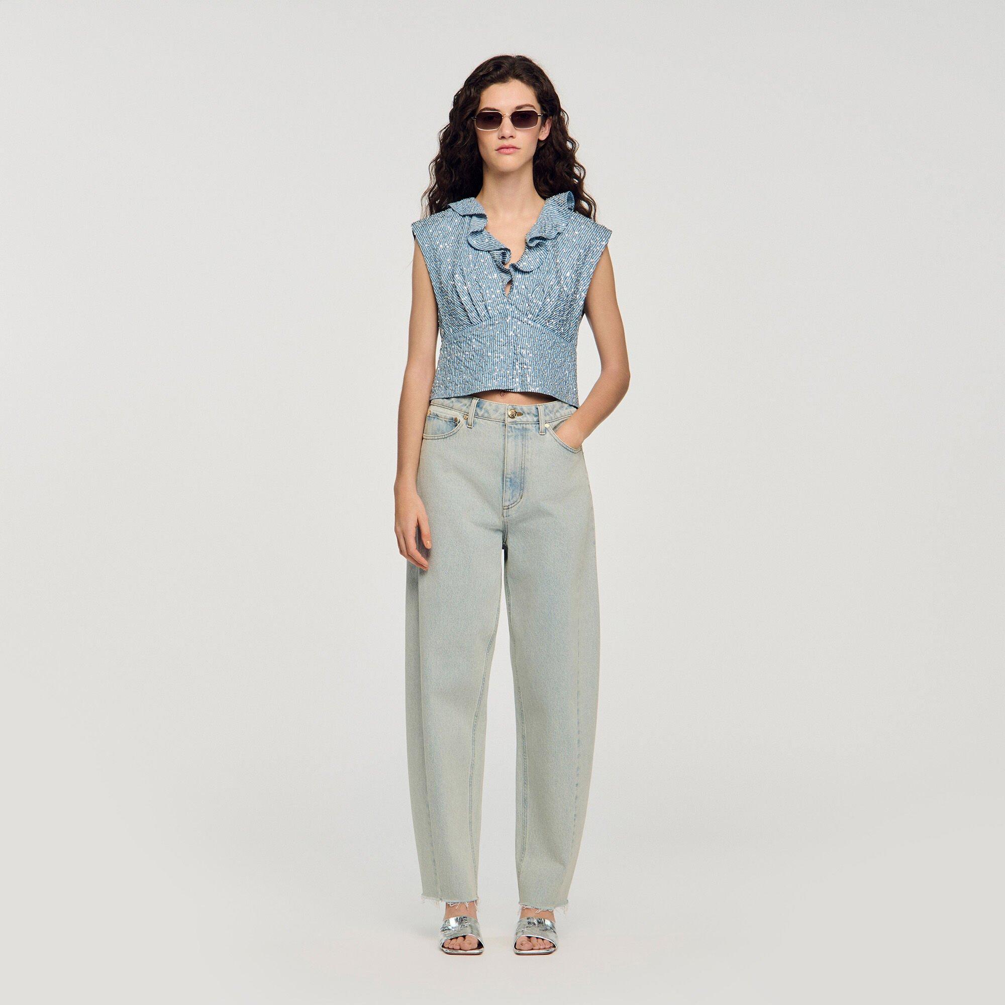 Sequin top by SANDRO PARIS