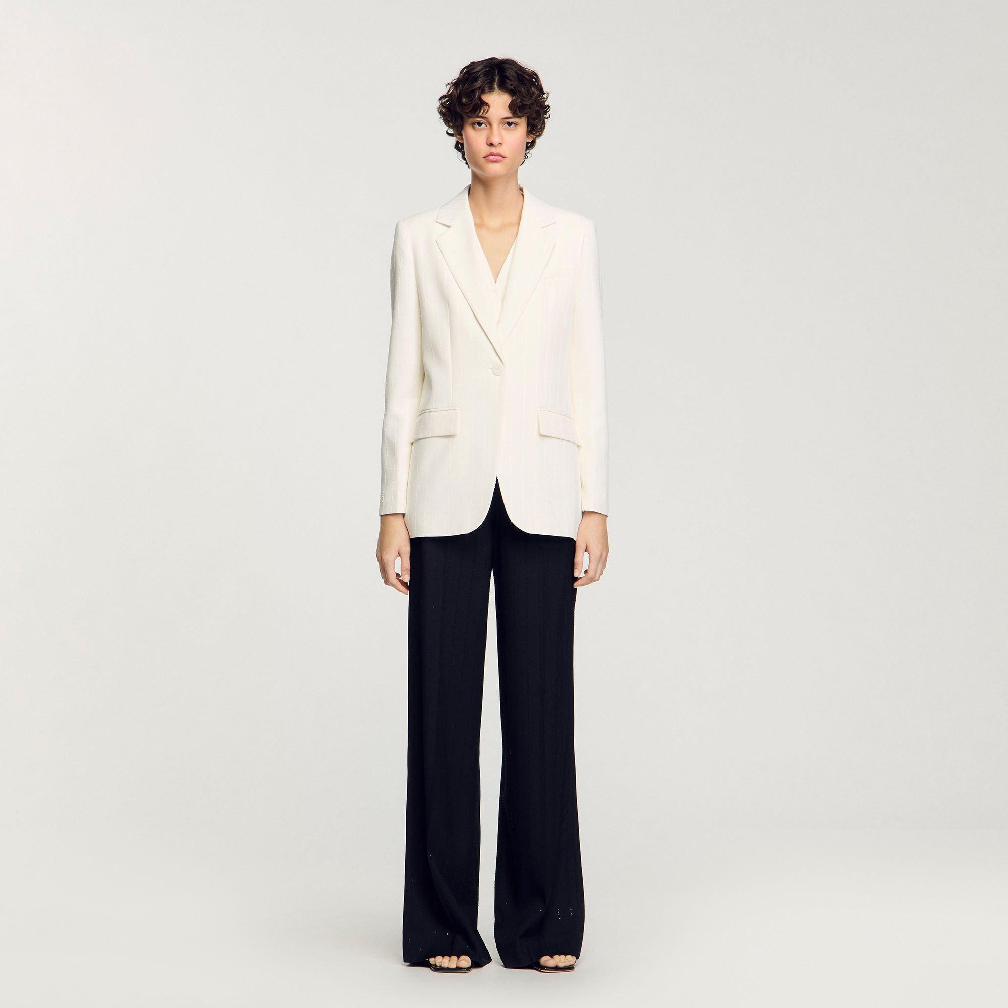 Sequinned suit jacket by SANDRO PARIS