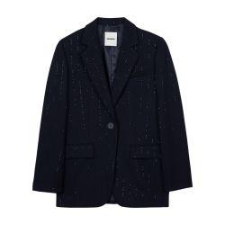 Sequinned suit jacket by SANDRO PARIS