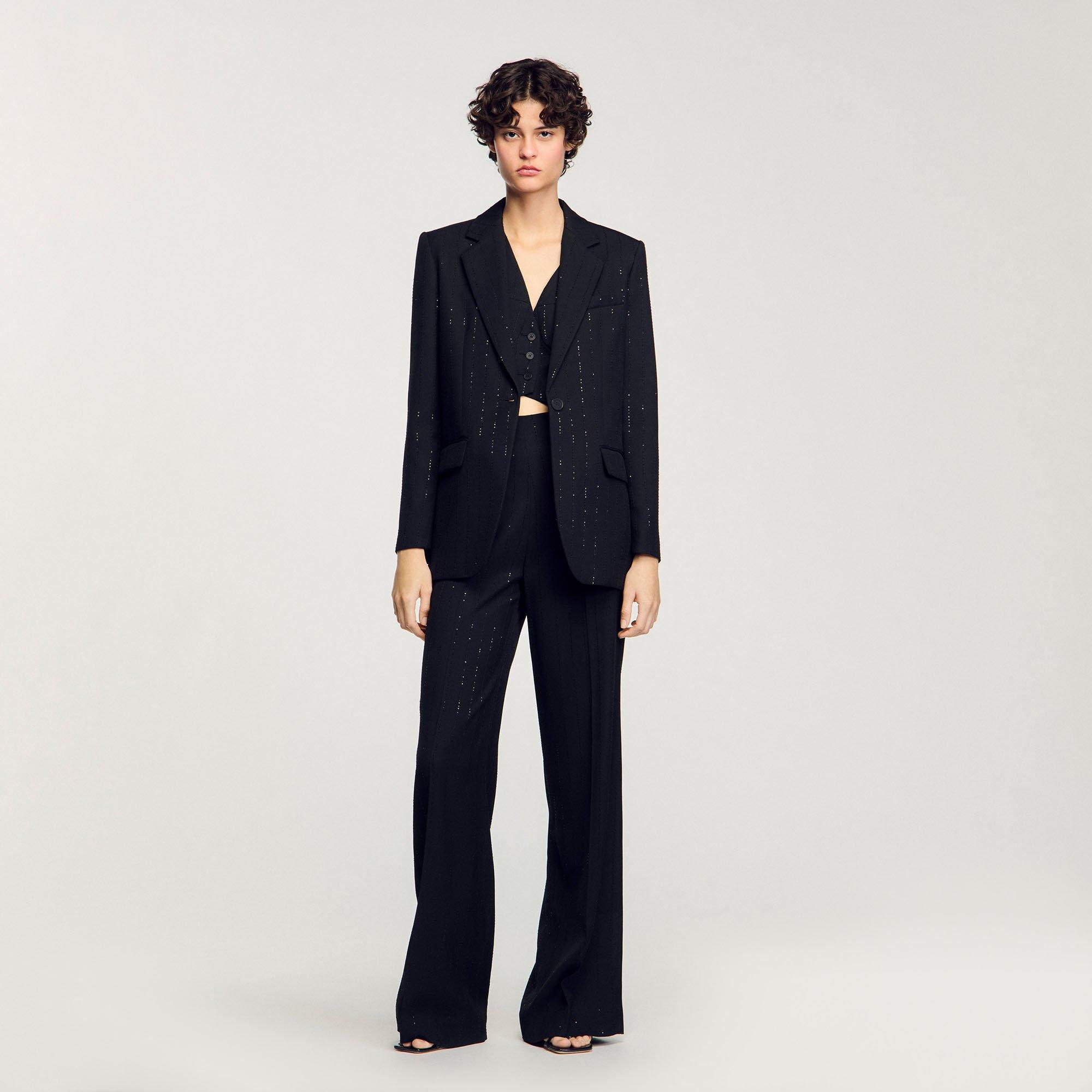 Sequinned suit jacket by SANDRO PARIS