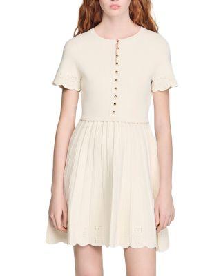 Short Knit Dress by SANDRO PARIS