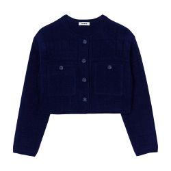 Short knit jacket by SANDRO PARIS