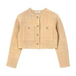 Short knit jacket by SANDRO PARIS