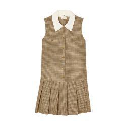 Short micro houndstooth dress by SANDRO PARIS