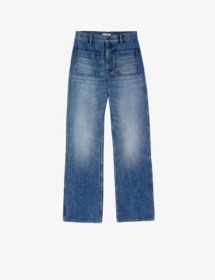 Slim-Fit Flared Denim Jeans by SANDRO PARIS
