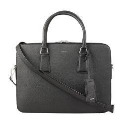 Slim leather briefcase by SANDRO PARIS