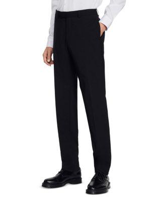 Solid Slim Fit Suit Pants by SANDRO PARIS