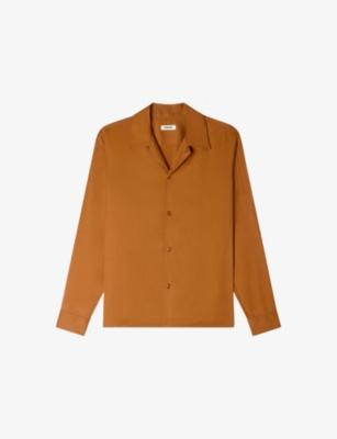 Spread-Collar Woven Shirt by SANDRO PARIS