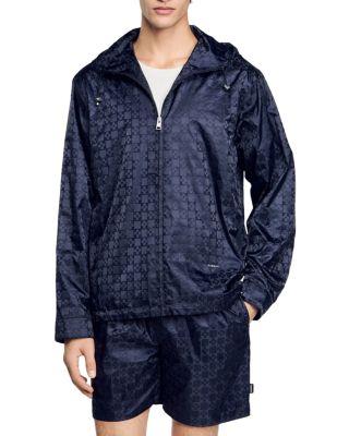 Square Cross Nylon Jacket by SANDRO PARIS