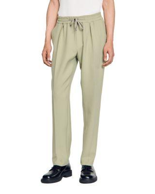 Straight Leg Drawstring Trousers by SANDRO PARIS