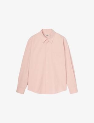 Striped Relaxed-Fit Cotton Shirt by SANDRO PARIS