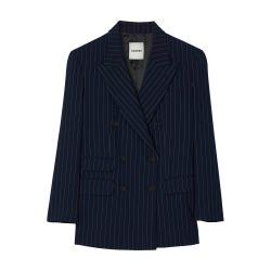 Striped suit jacket by SANDRO PARIS