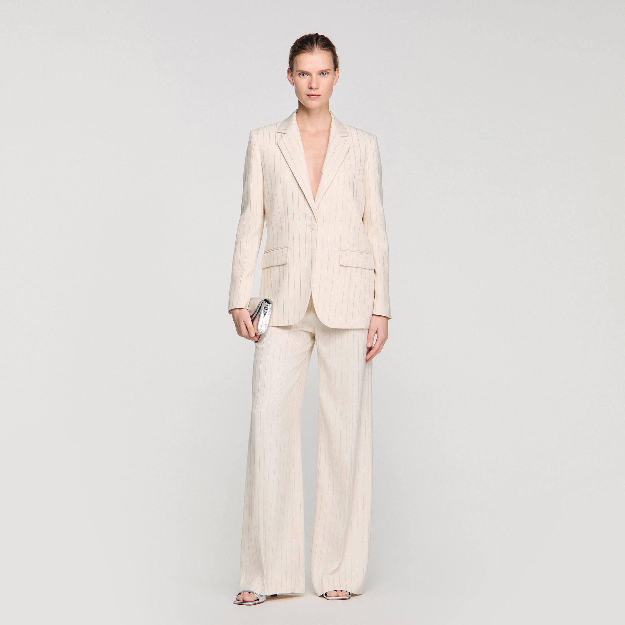 Striped tailored jacket by SANDRO PARIS