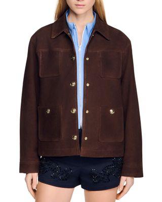 Suede Jacket by SANDRO PARIS