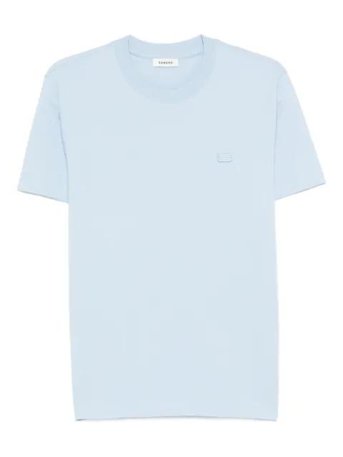 T-shirt with double S patch by SANDRO PARIS