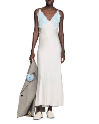 Tess Lace Trim Dress by SANDRO PARIS