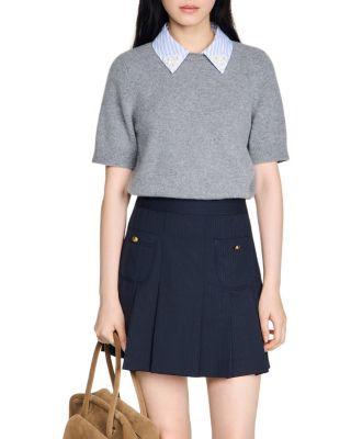 Theo Layered Look Sweater by SANDRO PARIS