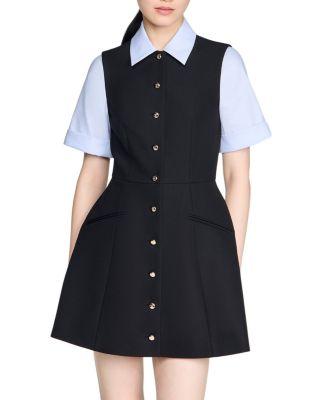 Two In One Mini Dress by SANDRO PARIS
