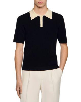 Two Tone Polo Shirt by SANDRO PARIS
