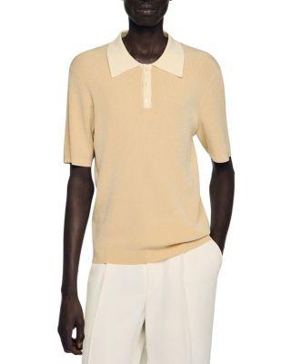 Two Tone Polo Shirt by SANDRO PARIS