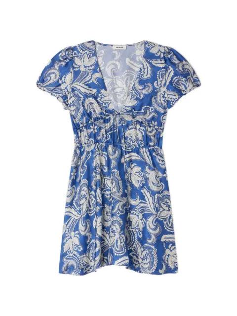 V-neck floral-print dress by SANDRO PARIS