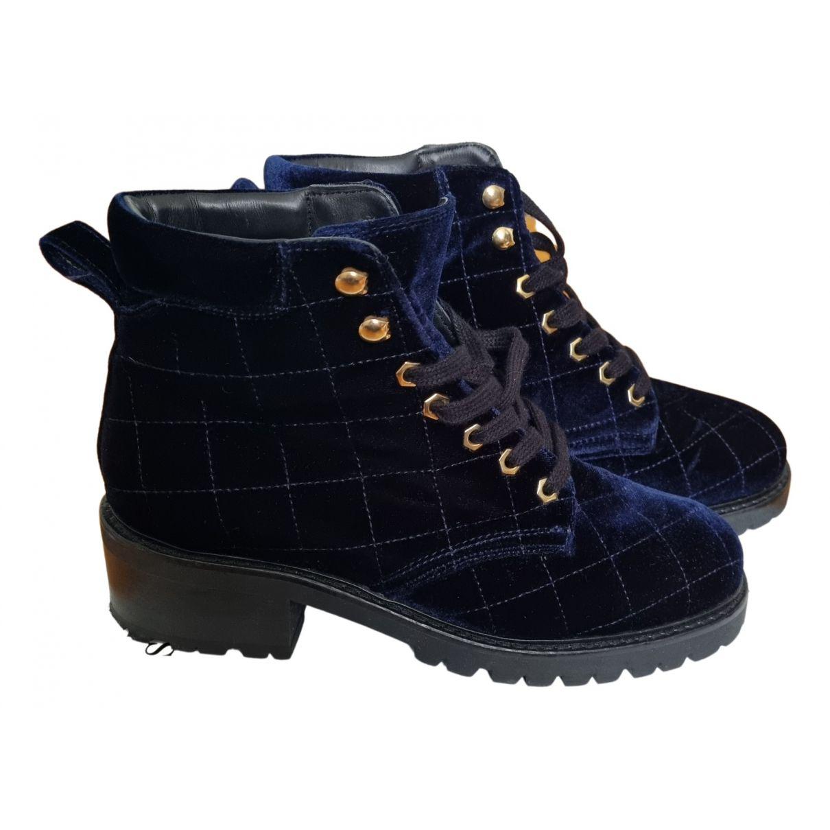 Velvet ankle boots by SANDRO PARIS