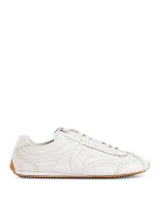 Women's Light Wave Leather Sneakers by SANDRO PARIS
