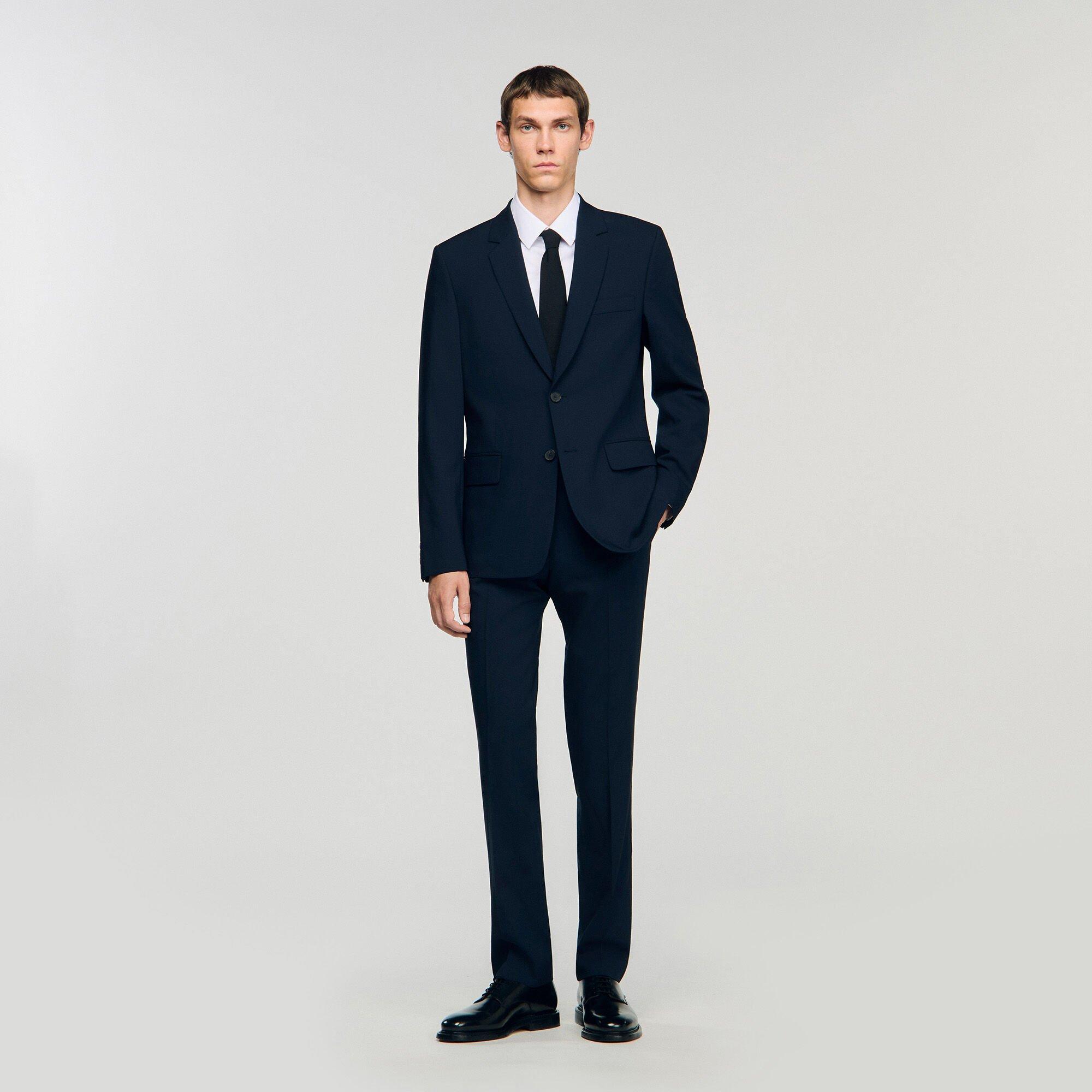 Wool suit jacket by SANDRO PARIS