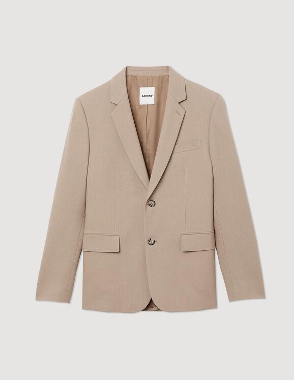 Wool suit jacket by SANDRO PARIS