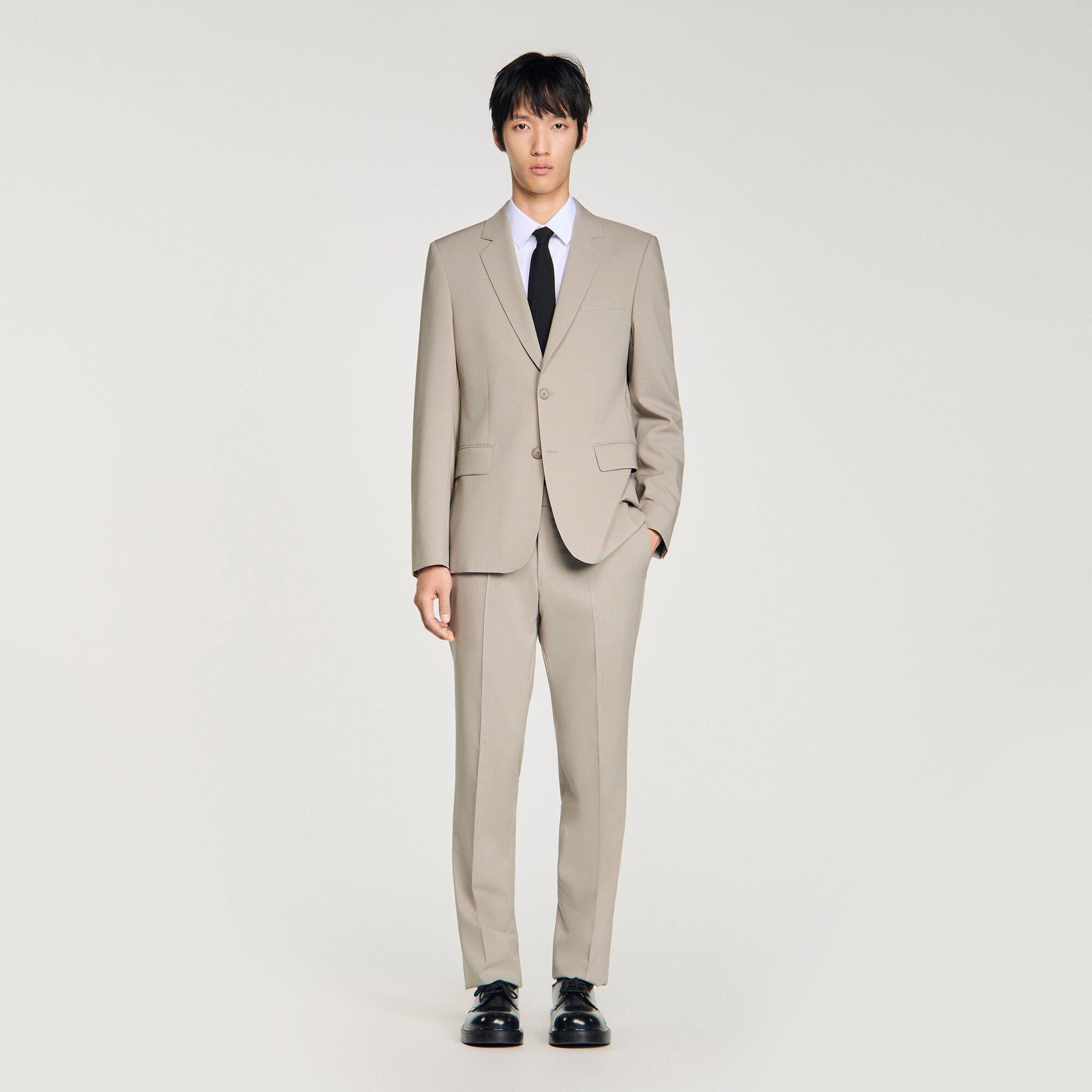 Wool suit jacket by SANDRO PARIS