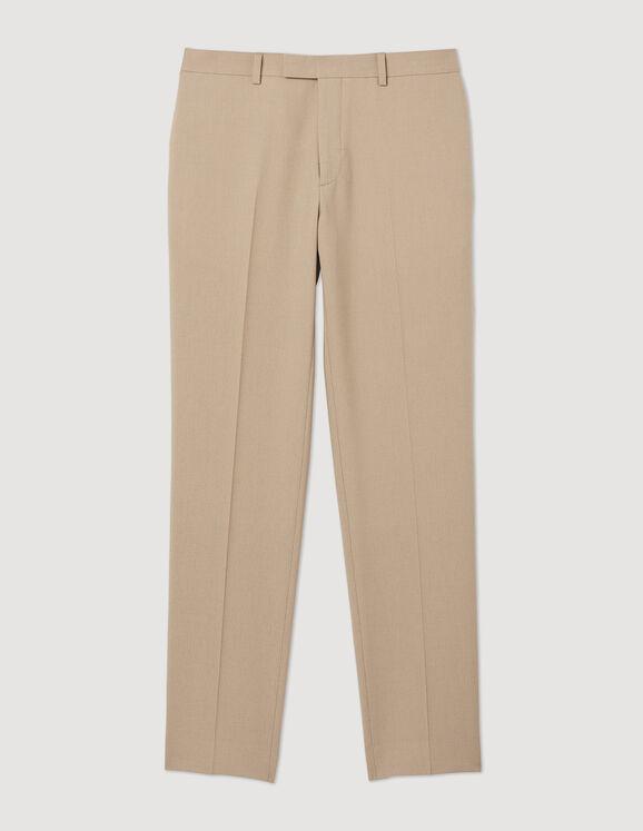 Wool suit trousers by SANDRO PARIS