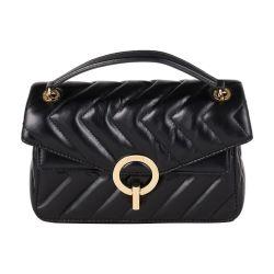Yza small plain leather bag by SANDRO PARIS