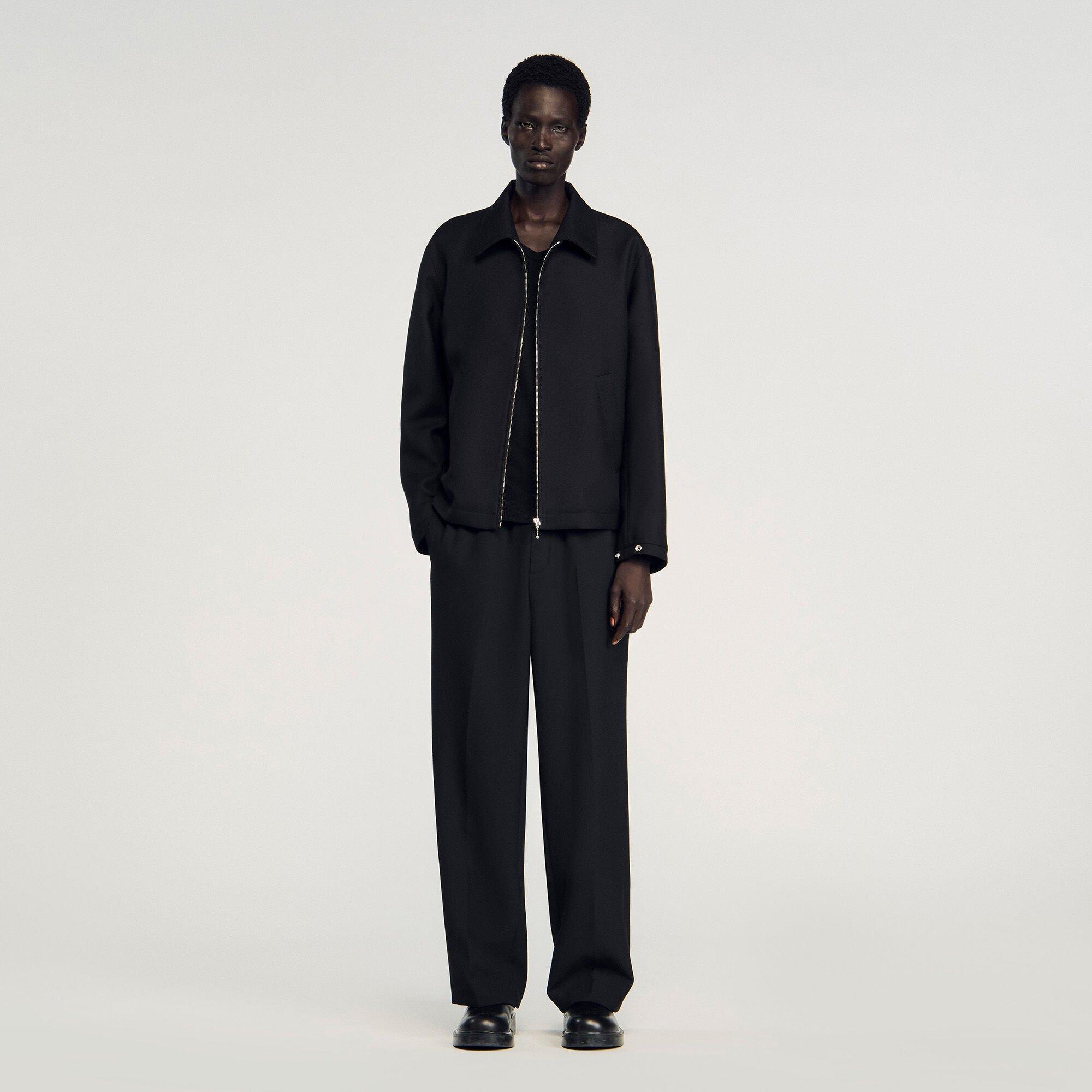 Zip-up jacket by SANDRO PARIS