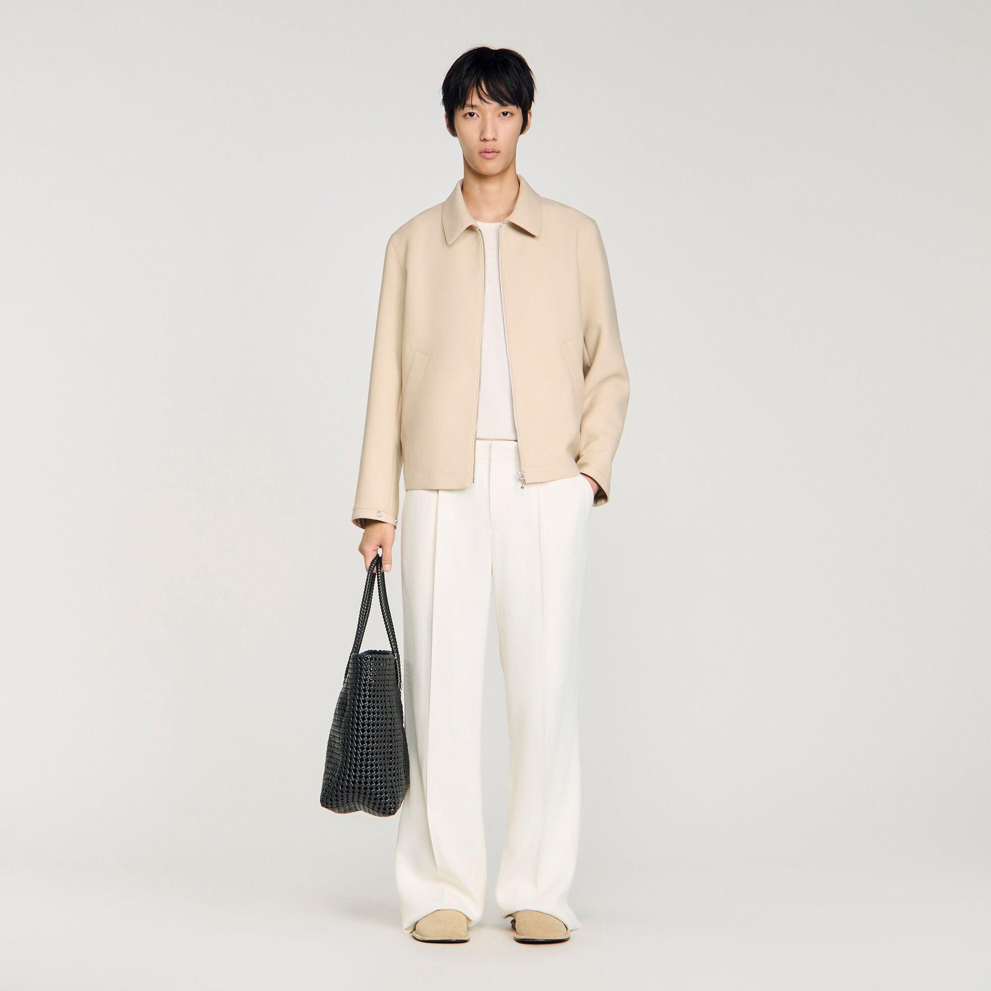 Zip-up jacket by SANDRO PARIS