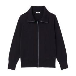 Zip-up wool cardigan by SANDRO PARIS