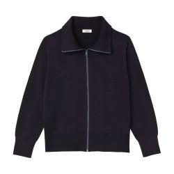 Zip-up wool cardigan by SANDRO PARIS