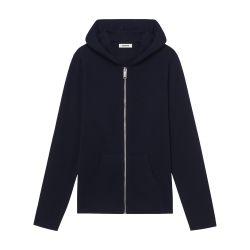 Zipped cardigan with hood by SANDRO PARIS