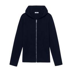 Zipped cardigan with hood by SANDRO PARIS