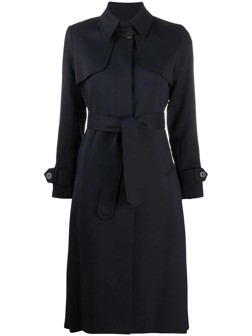 belted trench coat by SANDRO PARIS
