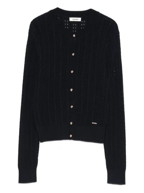 button-fastening cardigan by SANDRO PARIS