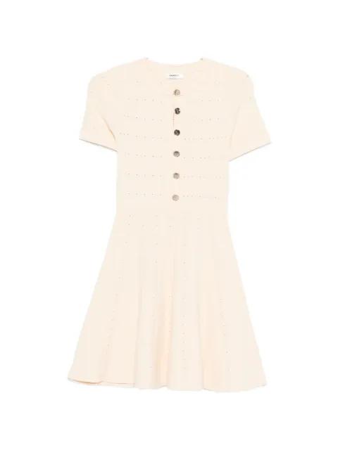 button knitted mini dress by SANDRO PARIS
