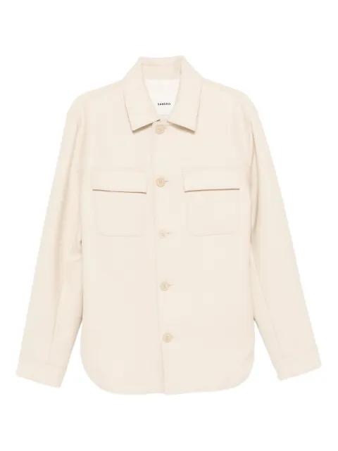 buttoned oversized shirt by SANDRO PARIS