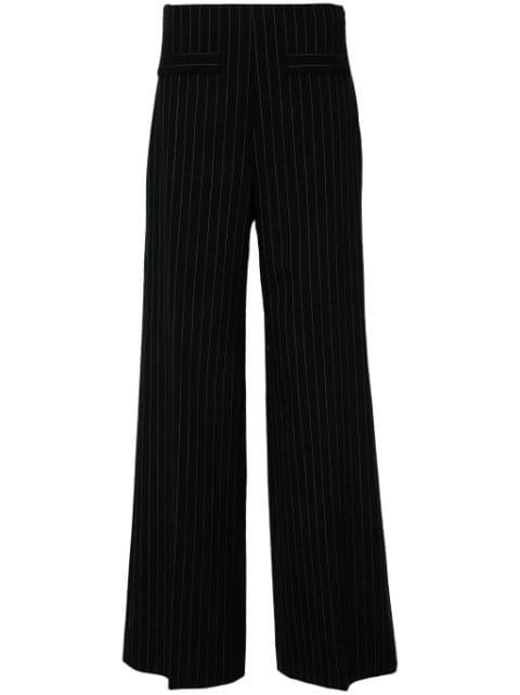 chalk-striped trousers by SANDRO PARIS